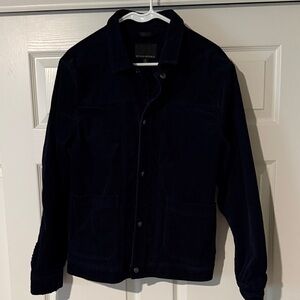 Banana Republic Men's Dark Blue Corduroy Jacket